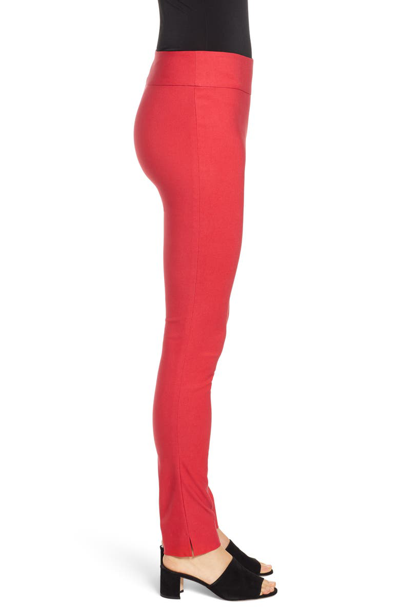 Shop Nic + Zoe Wonderstretch Slim Leg Pants In Cosmo Red