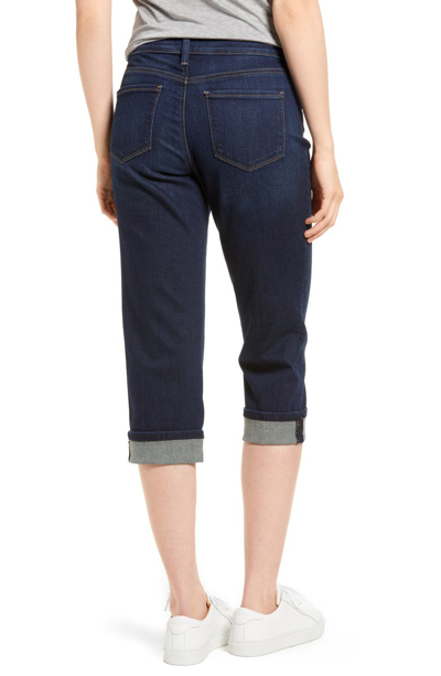 Shop Nydj Marilyn Crop Cuff Jeans In Bezel