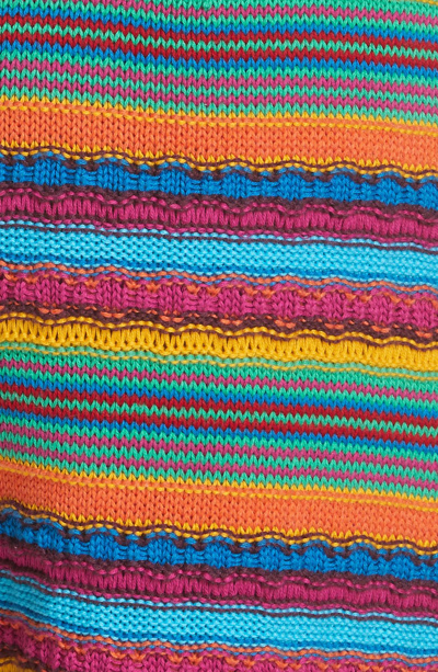 Shop All Things Mochi Oceana Stripe Crochet Pants In Multi