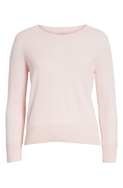Shop Vince Shrunken Cashmere Sweater In Rosa Seco
