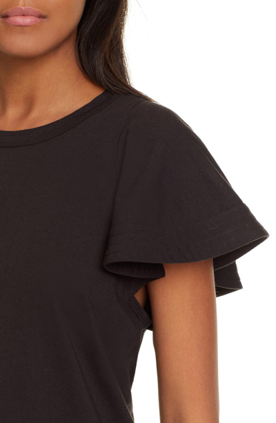 Shop A.l.c Carrie Tee In Black
