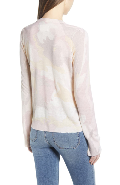 Shop Zadig & Voltaire Camo Cashmere Sweater In Dragee