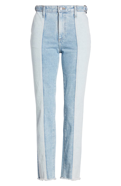 Shop Ag Isabelle High Waist Crop Straight Jeans In Infamous