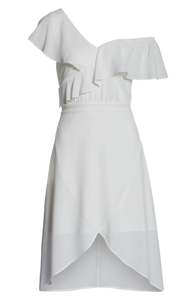 Shop Ali & Jay Day At The Races Chiffon Dress In White
