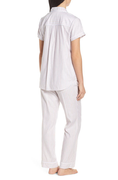 Shop Ugg Rosan Stripe Pajamas In Seashell Pink Stripe