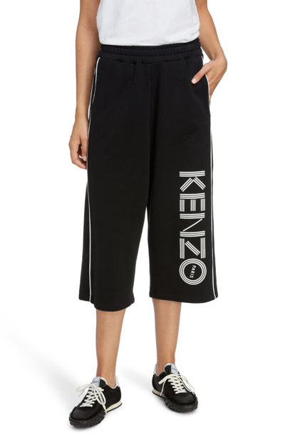 Shop Kenzo Sport Culottes In Black