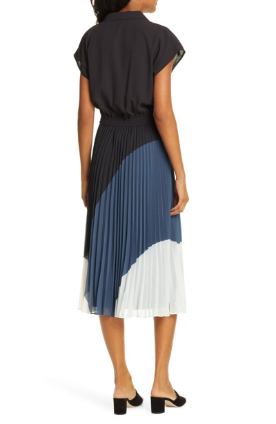 Shop Club Monaco Shoanah Dress In Black Multi