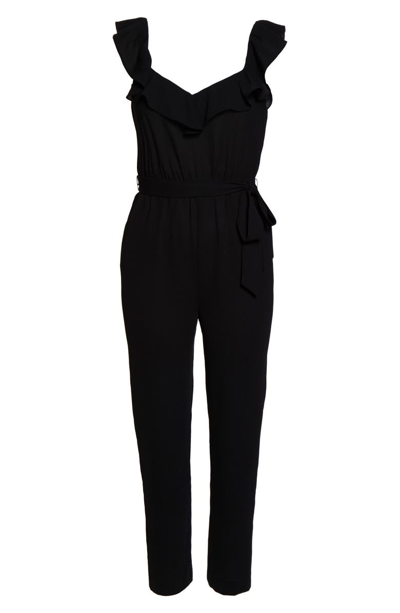 Shop Ali & Jay Say You Will Stay Crepe Jumpsuit In Black