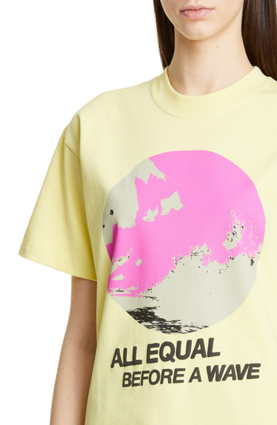 Shop Ambush All Equal Tee In Yellow