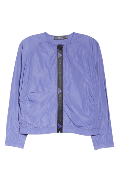 Shop Adidas By Stella Mccartney Bomber Jacket In Joy Purple S13