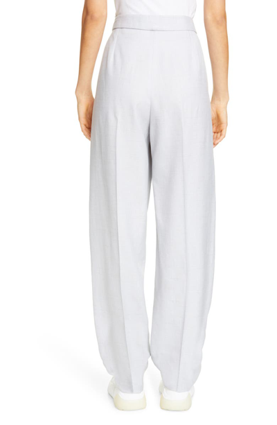 Shop Stella Mccartney Pleated Trousers In Ciel