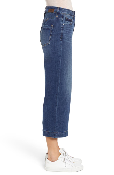 Shop Jag Jeans Lydia High Waist Wide Leg Crop Jeans In Brilliant