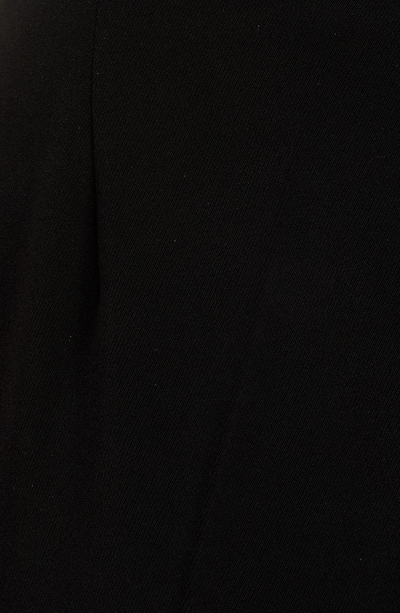 Shop Balenciaga Dip Waist Trousers In 1000-black