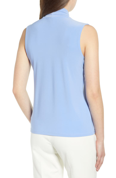 Shop Anne Klein Triple Pleat Tank In High Sky