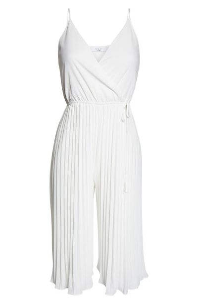 Shop Ali & Jay Be Mine Chiffon Jumpsuit In White