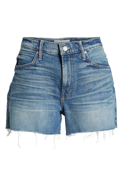 Shop Mother The Dutchie Cutoff Shorts In Sacred