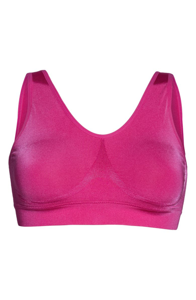 Shop Wacoal B Smooth Seamless Bralette In Rose Violet