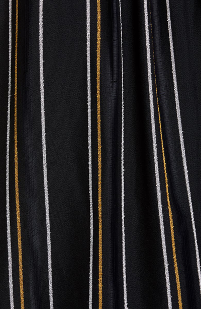 Shop Proenza Schouler Stripe Crepe Blouse In Black