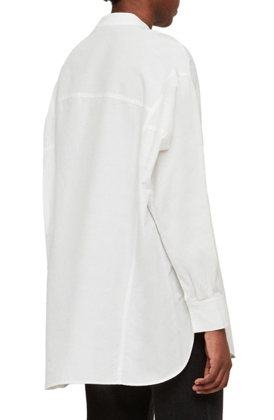 Shop Allsaints Emi Shirt In Chalk White