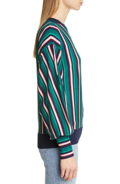 Shop Ted Baker Kionai Stripe Sweater In Navy