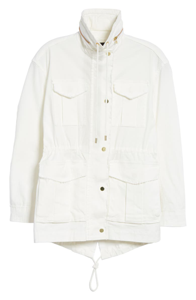 Shop Atm Anthony Thomas Melillo Field Jacket In White