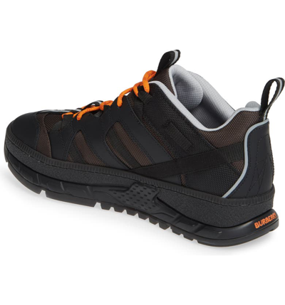 Shop Burberry Rs5 Low Sneaker In Black/ Grey