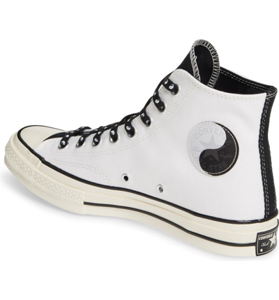 Shop Converse Chuck Taylor All Star 70 High Top Sneaker In White/ Black/ Egret