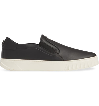 Shop Ferragamo Cruise Slip-on In Nero