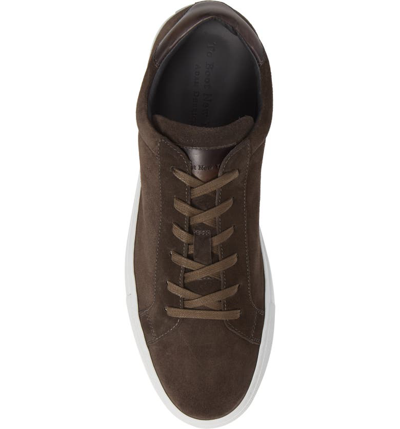 Shop To Boot New York Knox Low Top Sneaker In Anthracite Suede/ Leather