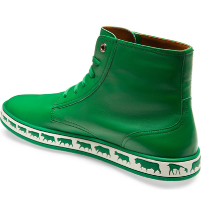 Shop Bally Alpistar Sneaker In Dark Emerald