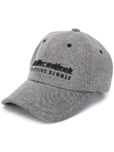 Shop Juunj Juun.j Embroidered Cap - Grey