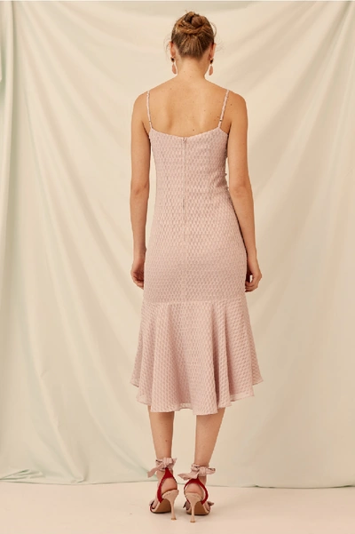 Shop Keepsake Insight Midi Dress In Rose