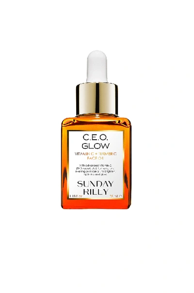 Shop Sunday Riley C.e.o. Glow Vitamin C + Turmeric Face Oil 35ml In N,a