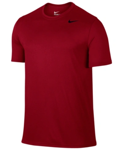 Shop Nike Men's Dri-fit Legend Performance T-shirt In Gym Red