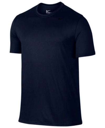 Shop Nike Men's Dri-fit Legend Performance T-shirt In Obsidian
