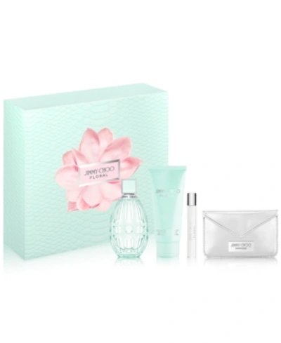 Shop Jimmy Choo Floral Eau De Toilette 4-pc Gift Set