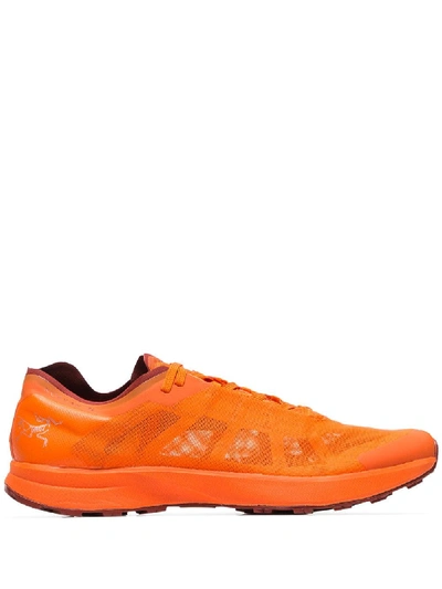Shop Arc'teryx 'norvan Sl' Sneakers - Orange