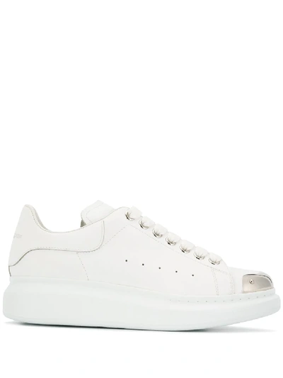 Shop Alexander Mcqueen Oversized Sneakers - White