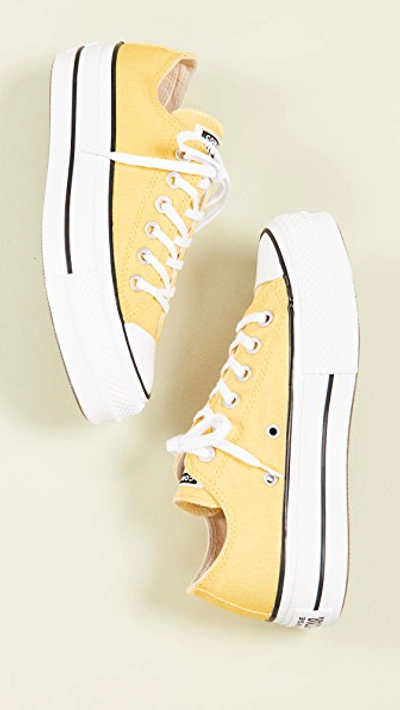 Converse Chuck Taylor All Star Ox Sneakers In Butter Yellow | ModeSens