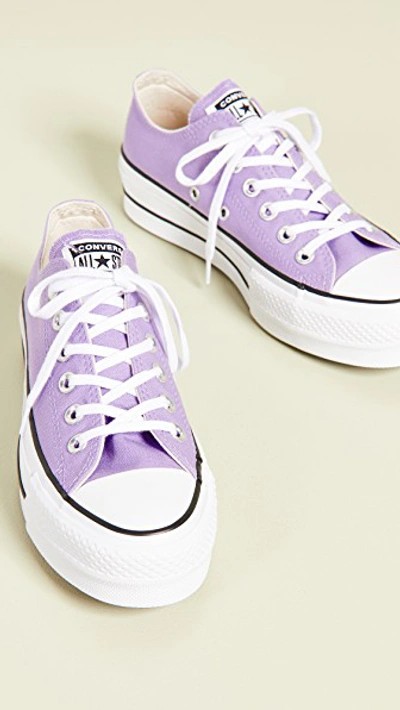 Shop Converse Chuck Taylor All Star Ox Sneakers In Washed Lilac