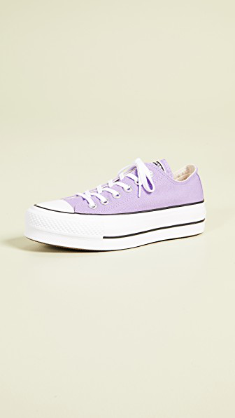 washed lilac converse