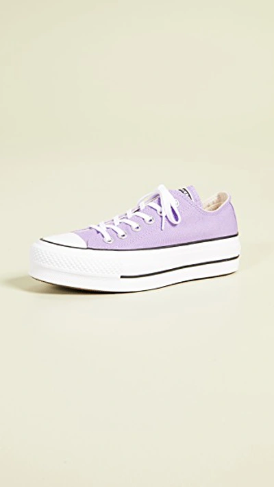 Shop Converse Chuck Taylor All Star Ox Sneakers In Washed Lilac