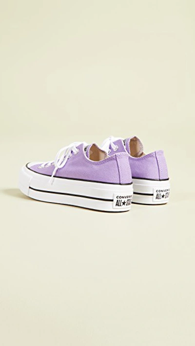 Shop Converse Chuck Taylor All Star Ox Sneakers In Washed Lilac