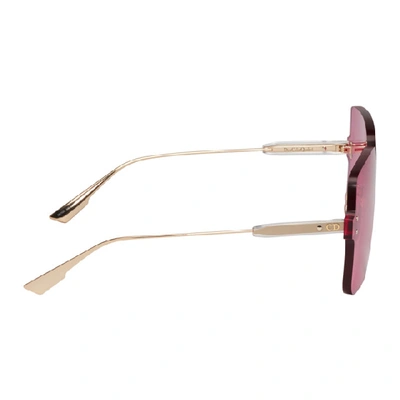 Shop Dior Pink Colorquake1 Sunglasses