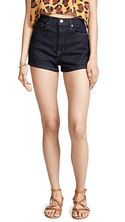 Shop Bldwn Brie Shorts In Abyss