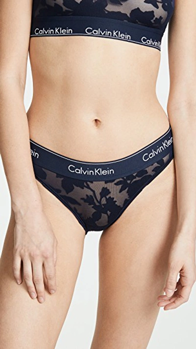 Modern Cotton Panties In Floral Burnout