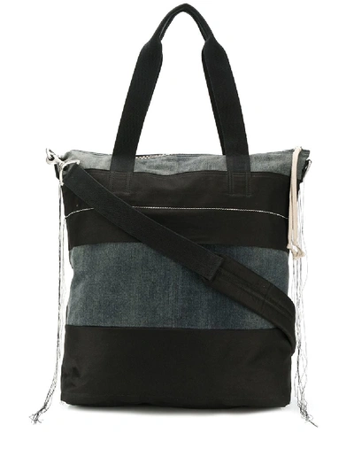 Shop Rick Owens Drkshdw Oversize Shoulder Bag - Black