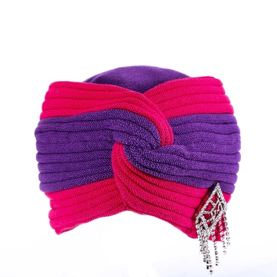 Shop Gucci Joan Knot Turban In Pink