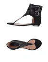 Laurence Dacade Flip Flops & Clog Sandals In Black