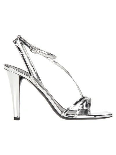 Shop Isabel Marant Alta Sandals In Silver